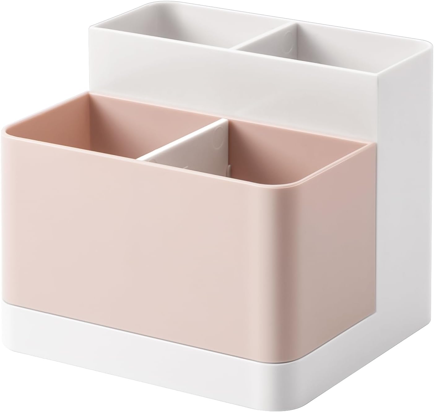51d3vWDVYKL._AC_SL1500_.jpg Desktop Storage Organizer Pencil Card Holder Box Container for Desk, Office Supplies, Vanity Table - Image 1