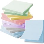 - Bulk Sticky Notes, Morandi Colors Self-Stick Aesthetic, Colorful, 3”x3”, 12 Pads