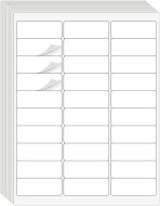 1" x 2-5/8" Address Labels 900 Labels Sticker Paper for Laser/Ink Jet Printer mailing Labels 8.5"×11" White 30 per Sheet