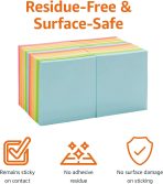 Sticky Notes, Office Supplies for Desk, 3-x-3-inch, 24-Pack, Assorted Colors - Image 2